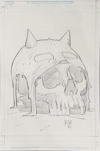 Image of Unpublished Daredevil cover by John Romita Jr.
