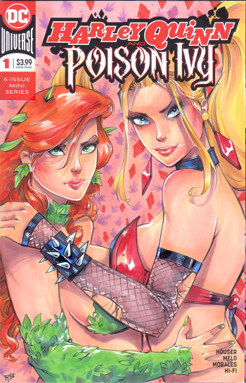 Image of Harley Quinn and Poison Ivy Comic Cover