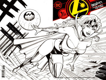 Image of Emerald Empress sketch cover by Maria Laura Sanapo