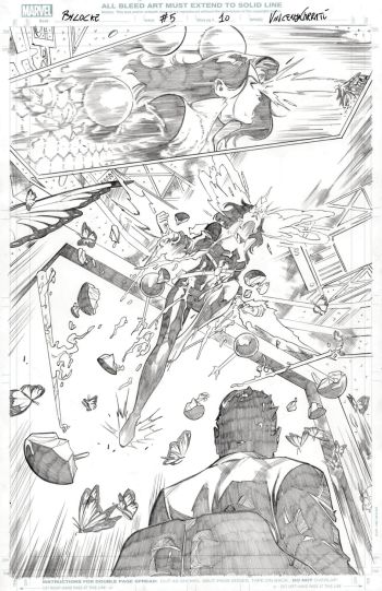 Image of Psylocke Splash Page