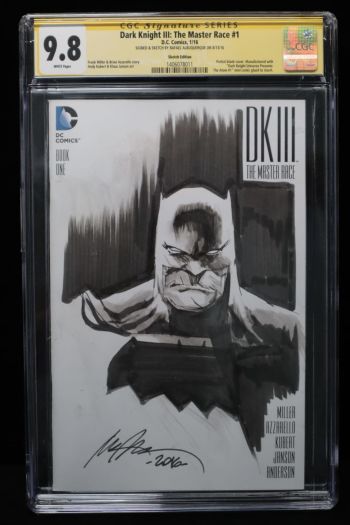 Image of Dark Knight III: The Master Race #1 Sketch Cover by Rafael Albuquerque