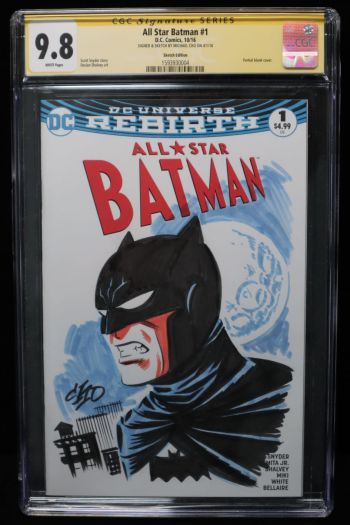 Image of All Star Batman #1 Sketch Cover by Michael Cho