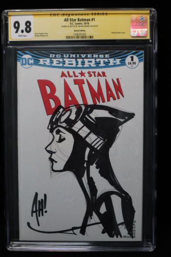 Image of All Star Batman #1 Sketch Cover by Adam Hughes