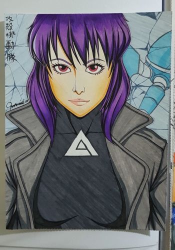 Image of Arttrober 2025 Motoko Kusanagi 