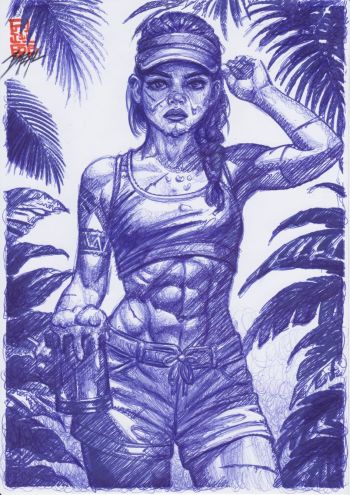 Image of SURVIVOR’S GRACE by Angel Bazal