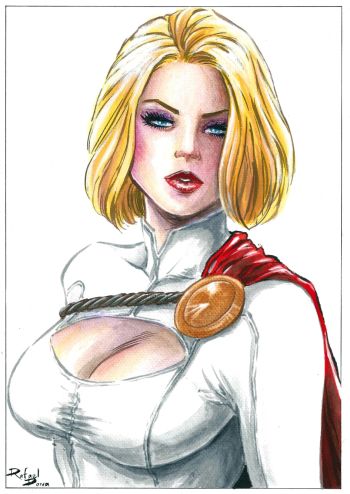 Image of Power Girl by Rafael Paiva