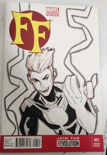 Image of Future Foundation Scott Lang - Blank Sketch Cover By Nicola Izzo 