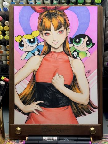 Image of Arttrober 2025 - Powerpuff Girls