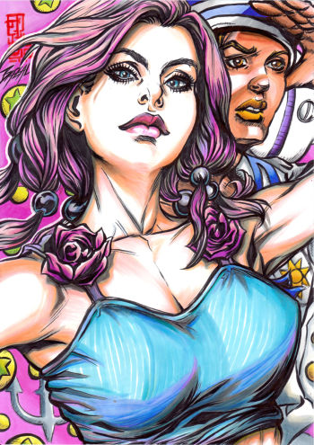 Image of DREAMS OF JOJOLION by Angel Bazal.8,3x11,7.