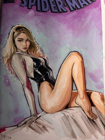Image of Spider-Gwen Sketch Cover