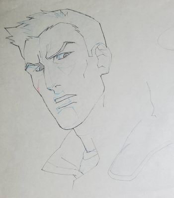 Image of G.I. Joe: A Real American Hero - Animation production cel pencil 3