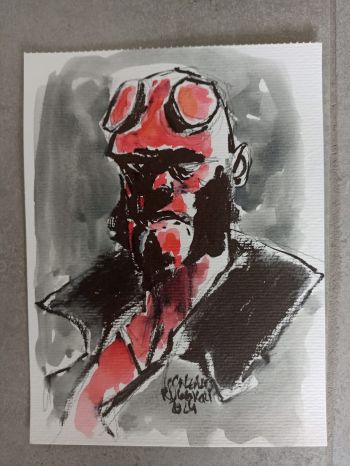 Image of Hellboy by Gonzalo Ruggieri