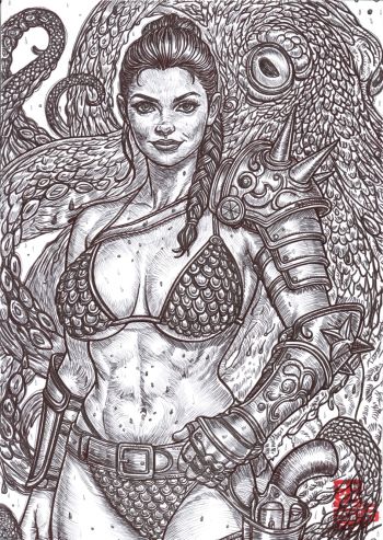 Image of RED SONJA: BULLETS OF FATE / Bazal. 8,3x11,7