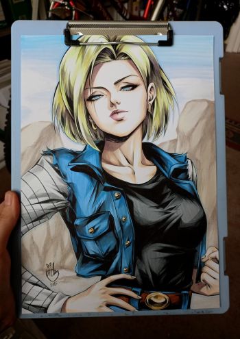 Image of Day 6. Android 18