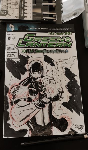 Image of Green Lantern Sketch Cover