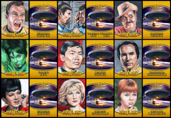Image of Star Trek Sketch Card Set