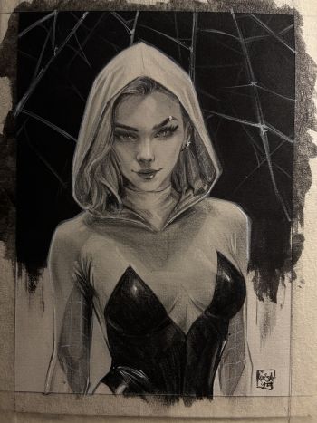 Image of 5x7” Spider Gwen