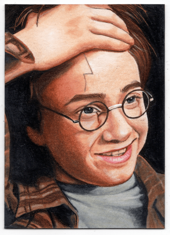 Image of Harry Potter Portrait Sketch Card