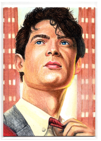 Image of Clark Kent Portrait Sketch Card