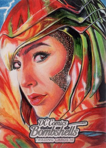 Image of Wonder Woman Bombshells Sketch Card