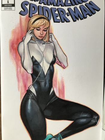 Image of Spider-Gwen Sketch Cover by Celal Koc