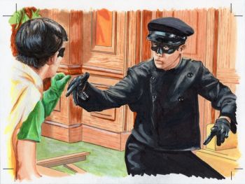 Image of Robin Vs. Kato Illustration