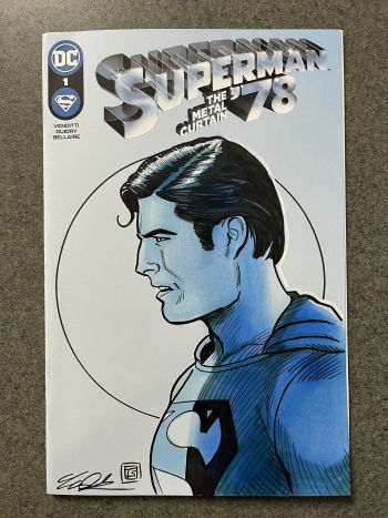 Image of Superman Sketch Cover by Tim Shinn