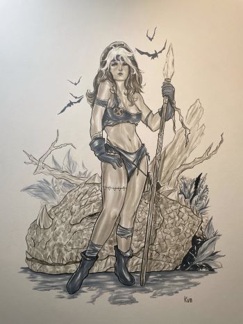 Image of Savage Land Rogue A3(11,7 x 16,5)