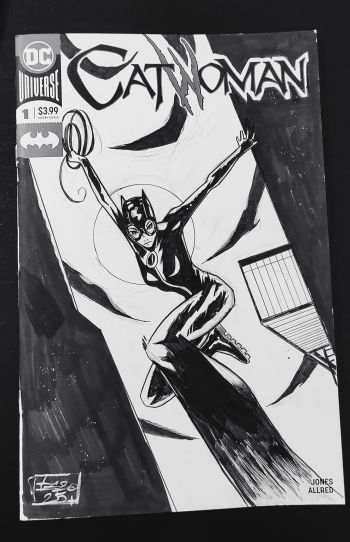 Image of Catwoman Blank Cover