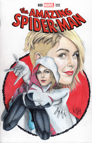 Image of Spider-Gwen Amazing Spider-Man #800 Variant Cover