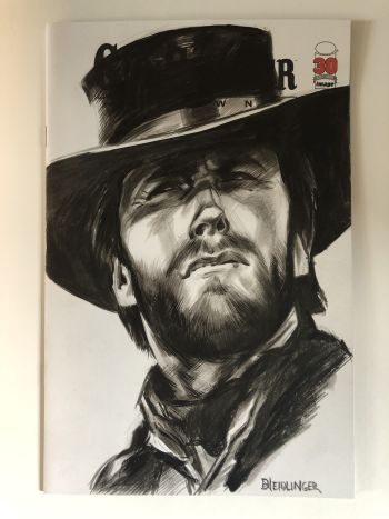 Image of Clint Eastwood Gunslinger Sketch Cover