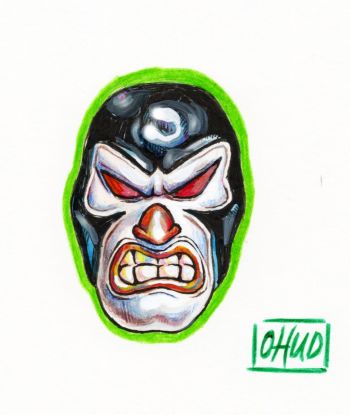 Image of Bane Head Sketch