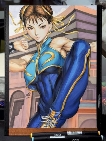 Image of Arttrober 2025 - Chun Li Alpha