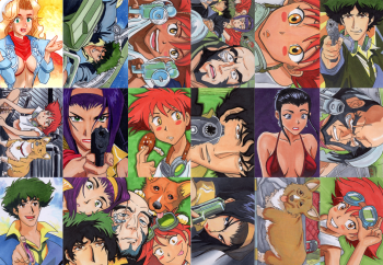 Image of Cowboy Bebop Art card set