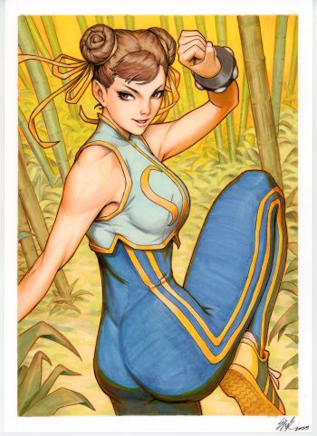 Image of Arttrober 2025 - Chun Li (SF Alpha)