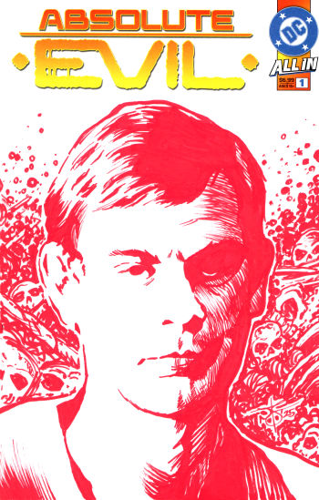 Image of Dahmer Sketch Cover Original Art