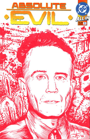 Image of Gein Red Marker Sketch Cover by Nick Justus