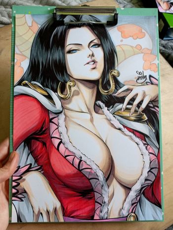 Image of Day 13. Boa Hancock by Lictoria 