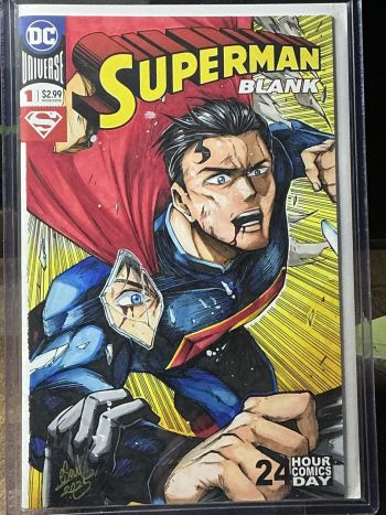 Image of Ruby Ling Superman Sketch Cover