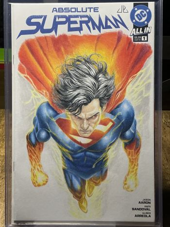Image of Absolute Superman Sketch Cover