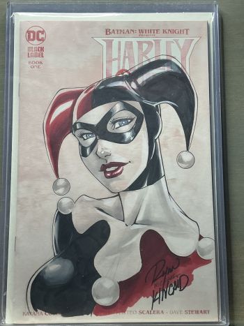 Image of Harley Quinn Sketch Cover by Ryan M. Kincaid