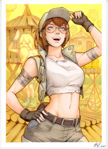 Image of Arttrober 2025 - Fiolina Germi (Metal Slug)