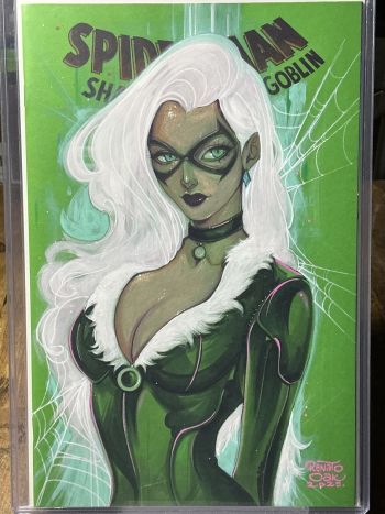 Image of Black Cat Sketch Cover by Renato Oak