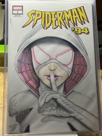 Image of Spider-Gwen Sketch Cover