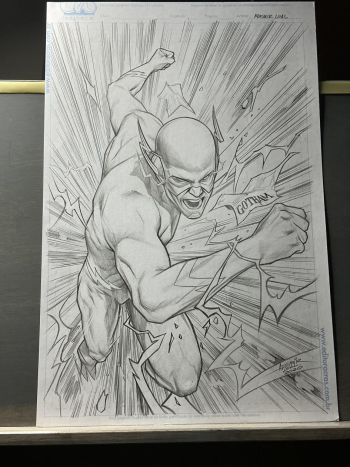 Image of Flash Pencil Illustration 11x17