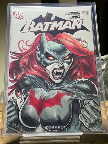 Image of Vampire Batwoman Sketch Cover