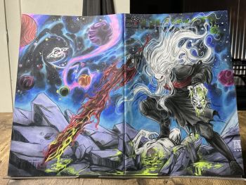 Image of Cosmic Battle Sketch Cover