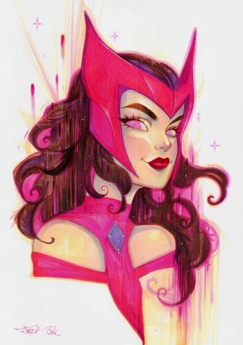 Image of Scarlet Witch by Renato Oak