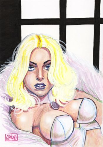 Image of Emma Frost Original Illustration