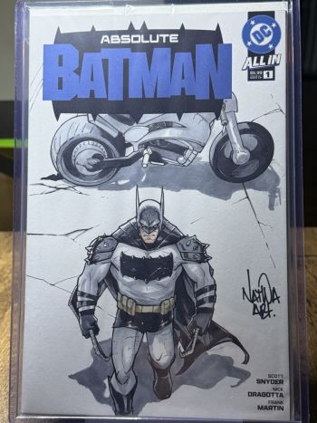 Image of Absolute Batman Sketch Cover